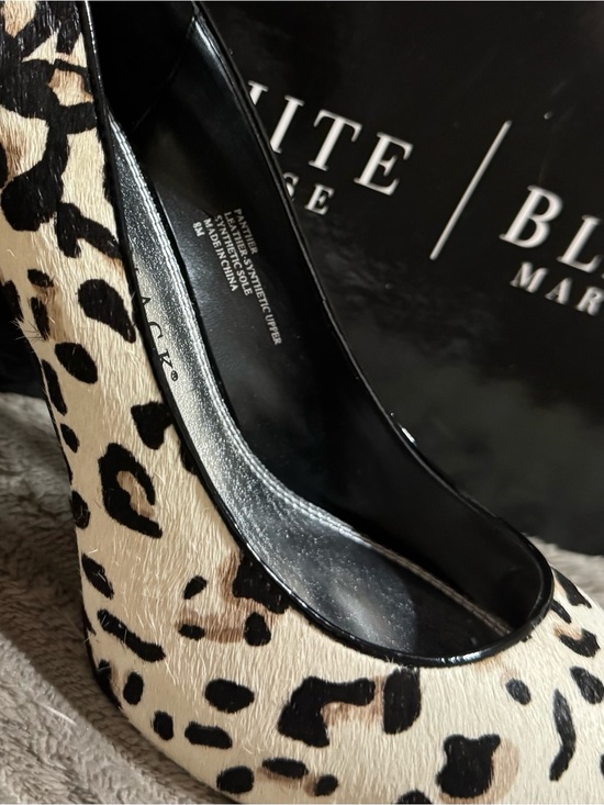 White House Black Market Shoes - White House Black Market leopard Panther heels shoes